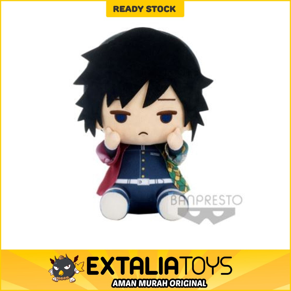 DEMON SLAYER: KIMETSU NO YAIBA BIG PLUSH~GIYU TOMIOKA・OBANAI IGURO~(A:GIYU TOMIOKA) DEMON SLAYER: KIMETSU NO YAIBA BIG PLUSH~GIYU TOMIOKA・OBANAI IGURO~(A:GIYU TOMIOKA)